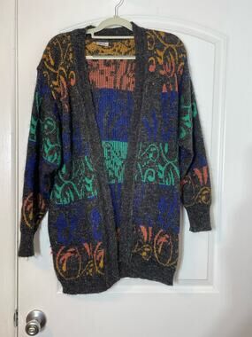 Vintage Basler Cardigan Sweater Size 8 Mohair Blend Grandma Core Whimsigoth